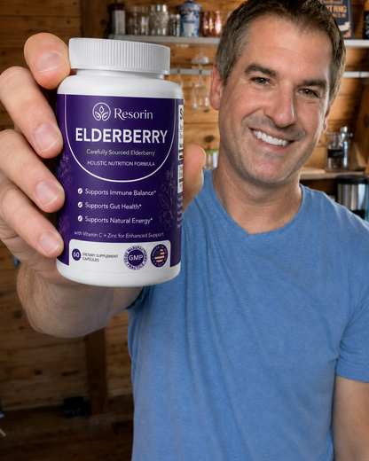 Resorin Kidney Function Support with Elderberry, Zinc & Vitamin C